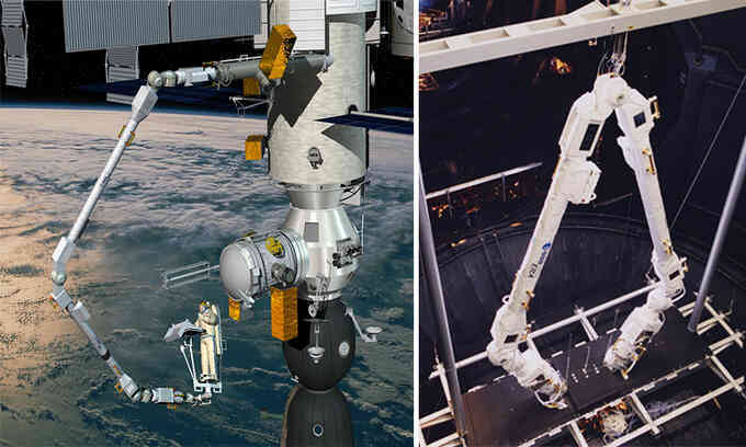 ESA sắp phóng cánh tay robot khổng lồ lên ISS