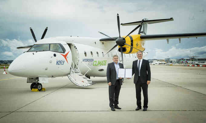 Máy bay hydro chở 40 hành khách với tốc độ 520 km/h