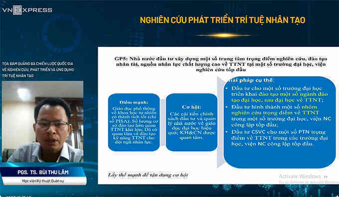 Việt Nam từng bước nghiên cứu làm chủ công nghệ nền về trí tuệ nhân tạo