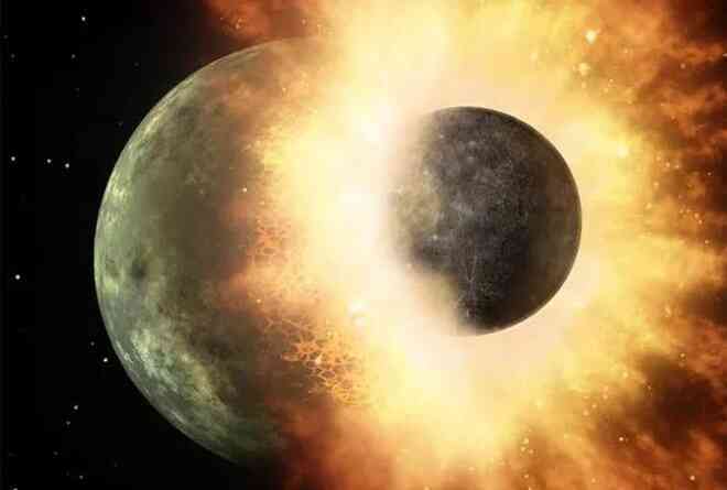 Trái Đất bị đập vỡ liên tục bởi 1 hành tinh và 1 mặt trăng khác - 2