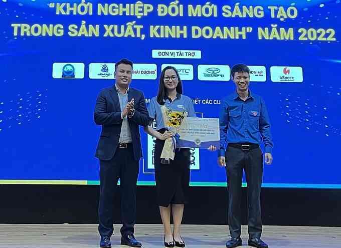 Muối Nanosalt thắng giải Khởi nghiệp sáng tạo trong kinh doanh