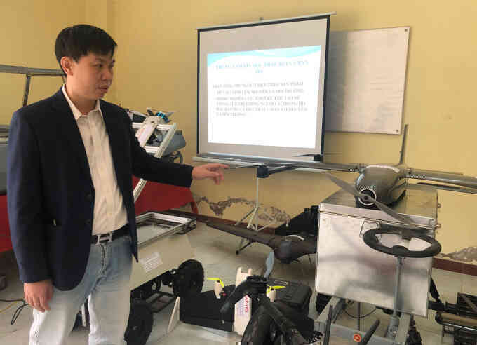 Người Việt chế tạo thiết bị bay cất cánh thẳng đứng