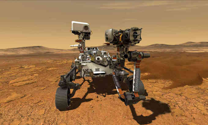Robot sao Hỏa lấy mẫu đá sau sự cố 
