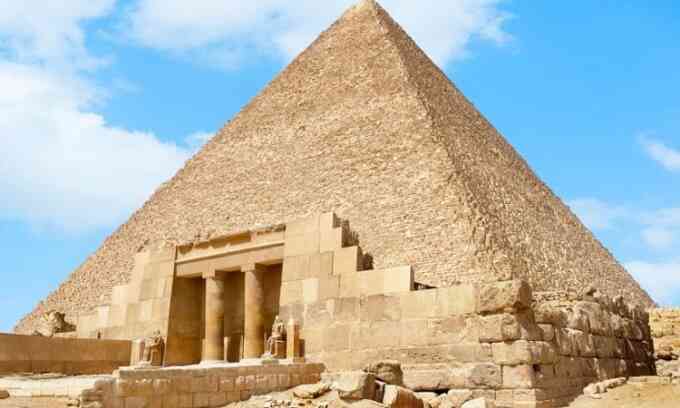 Dùng tia vũ trụ quét Đại kim tự tháp Giza