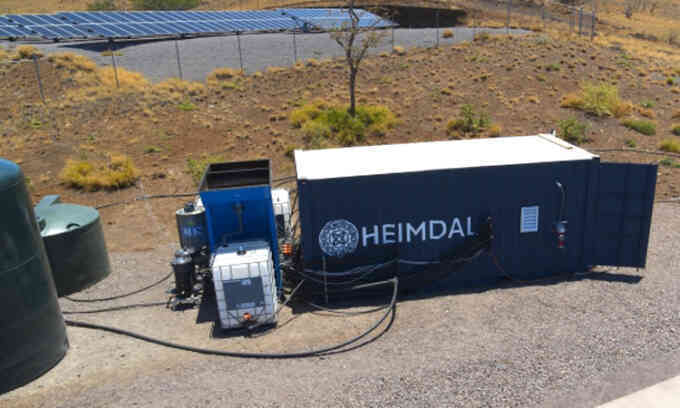 Mở cửa nhà máy thu giữ carbon nhờ nước biển