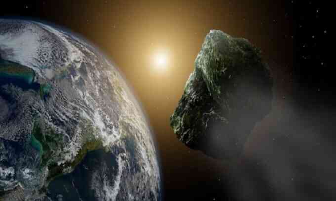 Tiểu hành tinh khổng lồ bay qua Trái Đất trước nguyệt thực