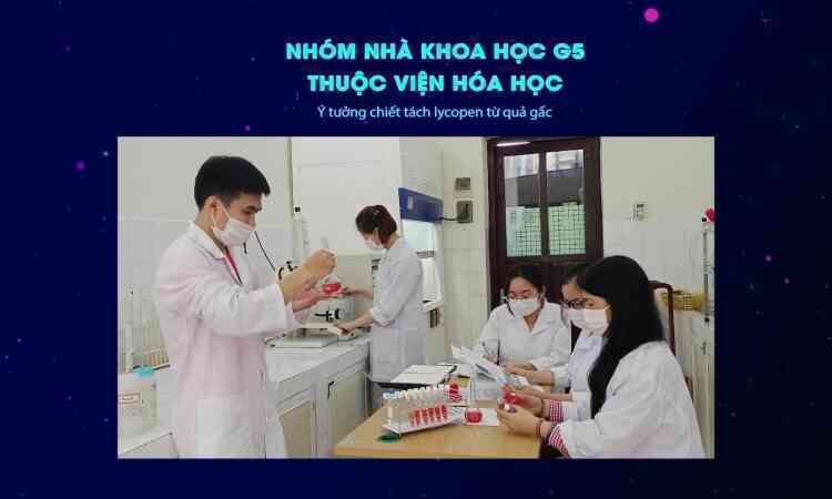 Giải pháp chiết tách lycopen từ quả gấc thắng giải nhất Sáng kiến Khoa học