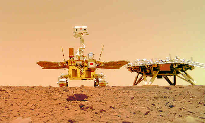 Robot Trung Quốc chạm mốc một năm khám phá sao Hỏa