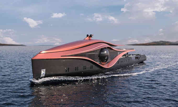 Concept siêu du thuyền hình con mắt khổng lồ