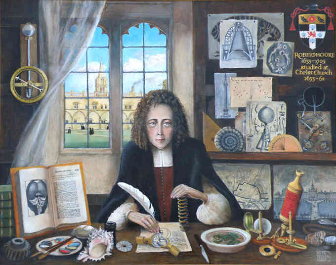 Robert Hooke - nhà khoa học khám phá ra tế bào