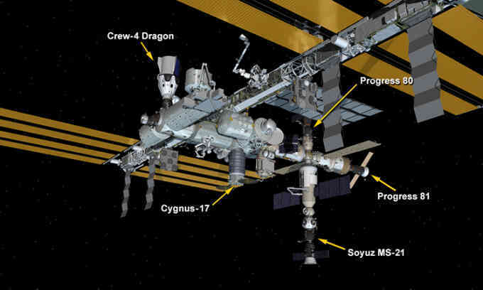 Tàu vũ trụ Mỹ thất bại trong thử nghiệm nâng trạm ISS