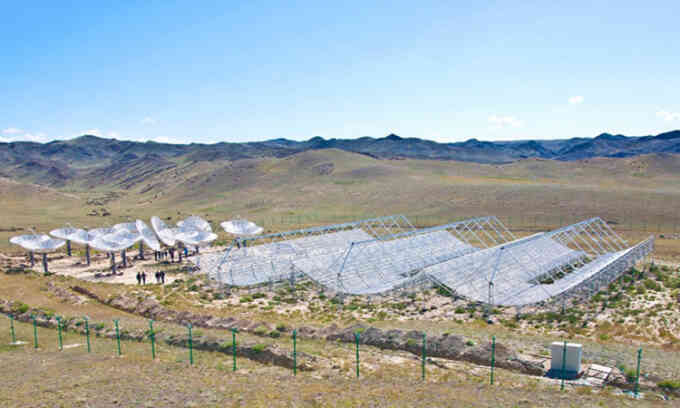 Trung Quốc xây kính viễn vọng khổng lồ theo dõi gió Mặt Trời