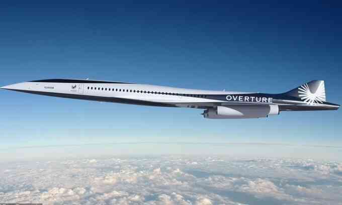 Máy bay 2.100 km/h lai giữa Concorde và 747