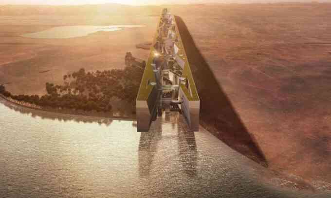 Arab Saudi xây nhà chọc trời nằm ngang dài 120 km