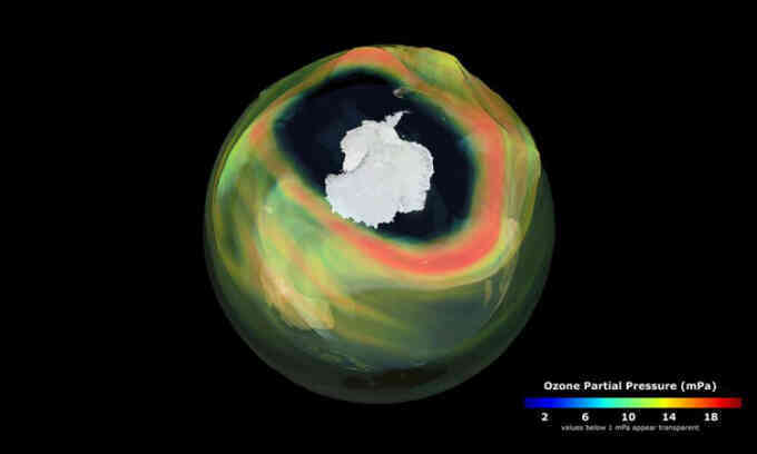 Phát hiện lỗ thủng ozone ở vùng nhiệt đới