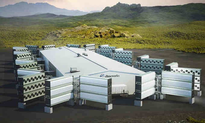 Công ty Thụy Sĩ cung cấp dịch vụ loại bỏ CO2 từ khí quyển