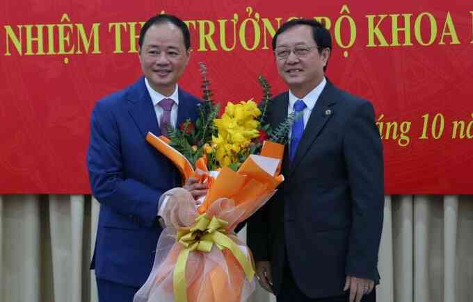 Trao quyết định bổ nhiệm Thứ trưởng Bộ Khoa học và Công nghệ