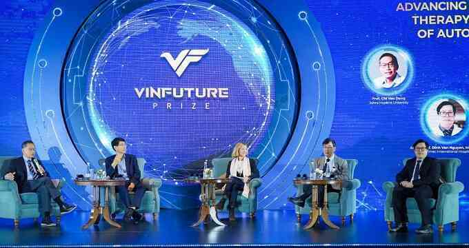 Nhà khoa học bàn liệu pháp chữa bệnh tự miễn tại VinFuture 2023