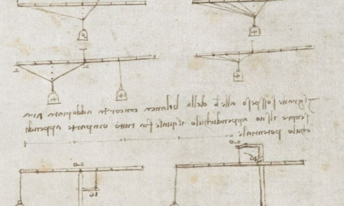 Thí nghiệm trọng lực đi trước thời đại của Leonardo da Vinci
