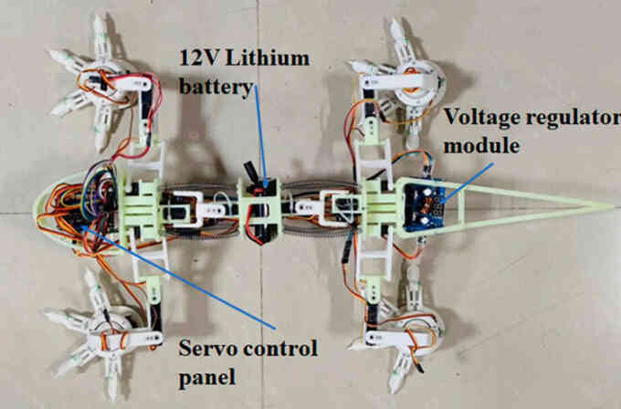 Robot thằn lằn có thể hoạt động trên sao Hỏa