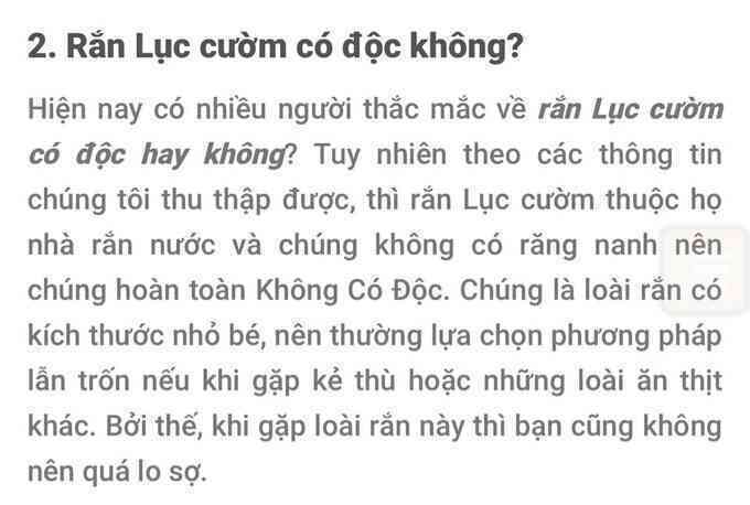 Một kiến thức hoàn toàn sai lầm đang được chia sẻ trên Internet (Ảnh chụp màn hình).