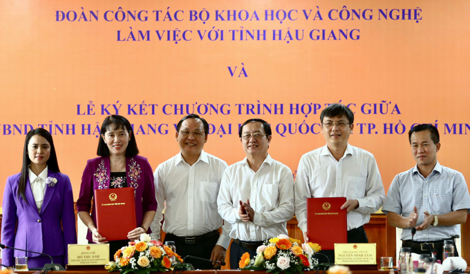Đào tạo nhân lực khoa học công nghệ cho Hậu Giang