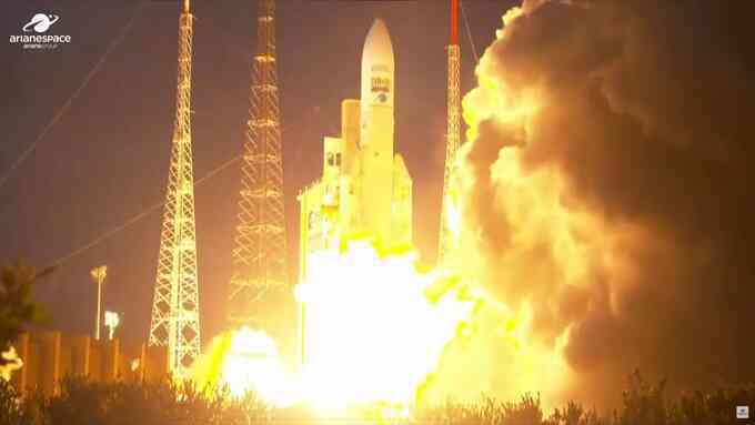 ESA phóng thành công sứ mệnh cuối cùng của "siêu tên lửa" Ariane 5
