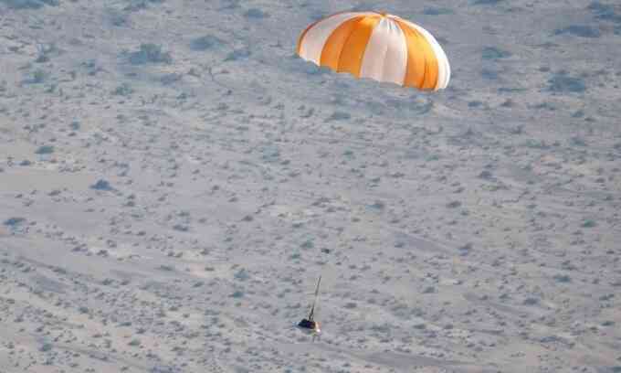 NASA sẽ thả mẫu vật tiểu hành tinh trên sa mạc