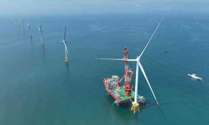 Turbine gió ngoài khơi lớn nhất thế giới lập kỷ lục mới