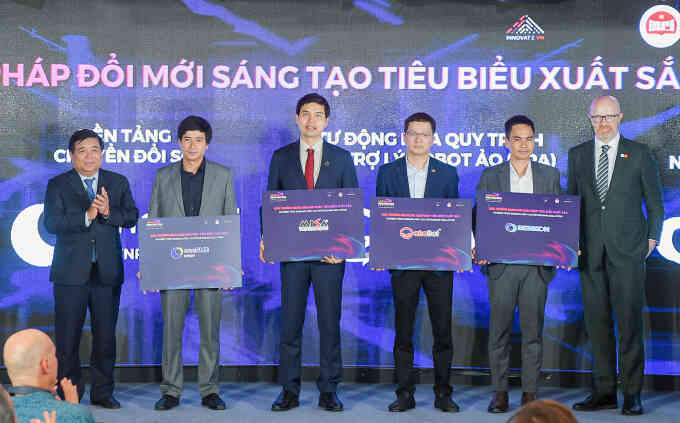 12 dự án thắng Giải pháp đổi mới sáng tạo Việt Nam 2023