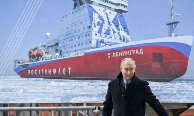 Nga đóng tàu phá băng lớn và mạnh nhất thế giới
