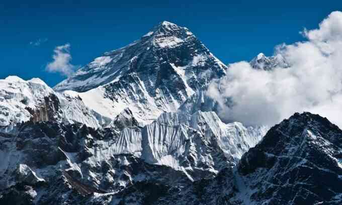 Xói mòn đe dọa độ cao của ngọn núi Everest
