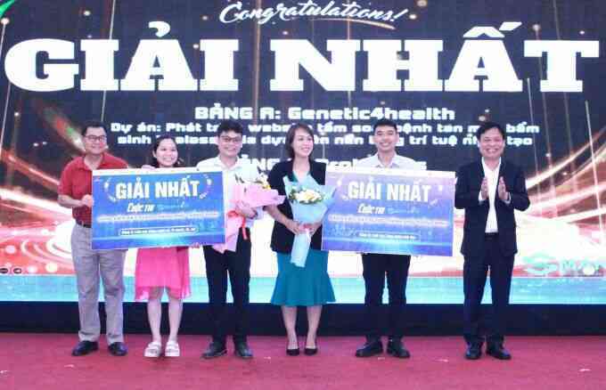 Dự án về AI và công nghệ sinh học thắng giải Smart City