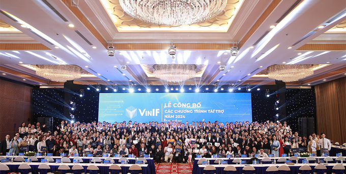 Quỹ VinIF công bố chương trình tài trợ khoa học công nghệ 2024