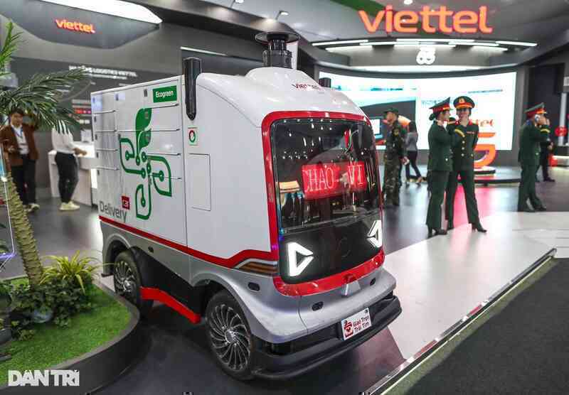 Robot tự hành giao hàng chở được 400kg của Viettel sắp ra mắt vào 2025
