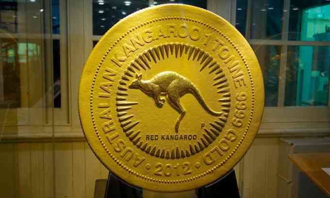 Đồng xu vàng lớn nhất thế giới