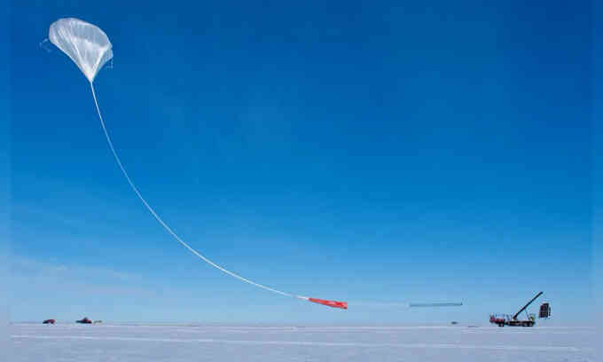 Khí cầu khổng lồ của NASA lập kỷ lục ở Nam Cực