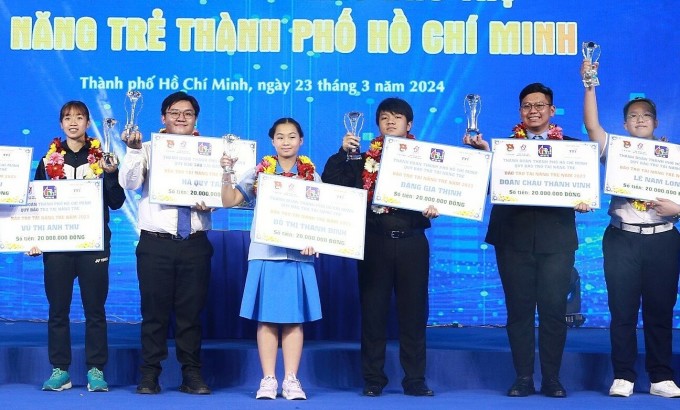 Hai nhà khoa học được tôn vinh tài năng trẻ TP HCM