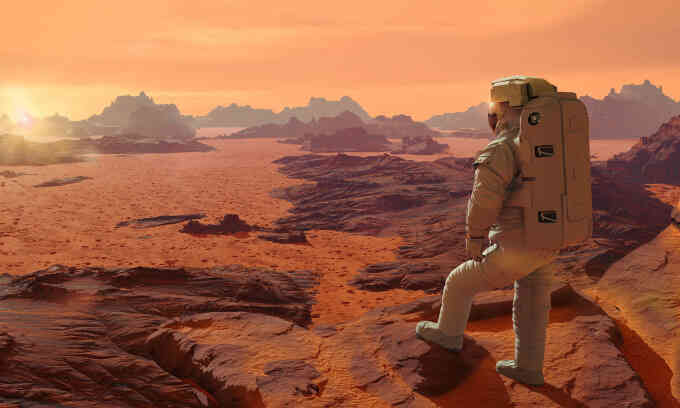 Mất bao lâu để con người đi bộ 1 vòng quanh sao Hỏa?