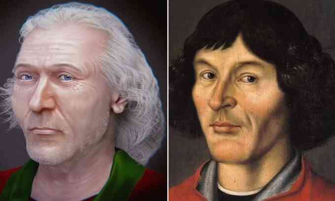 Phục dựng chân dung nhà thiên văn học Copernicus
