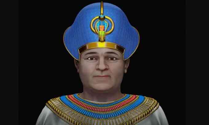 Chân dung ông nội của pharaoh Tutankhamun