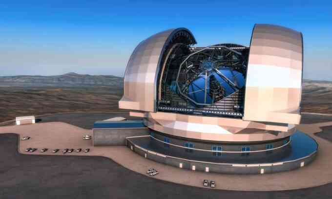Anh xây kính viễn vọng lớn nhất thế giới