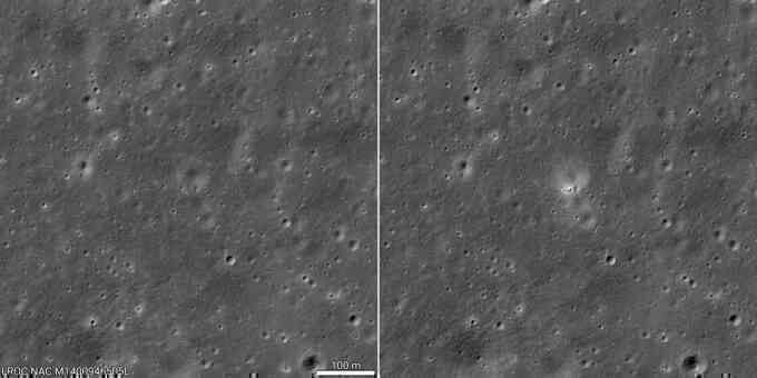 Tàu NASA chụp ảnh tàu Trung Quốc ở phía xa Mặt Trăng