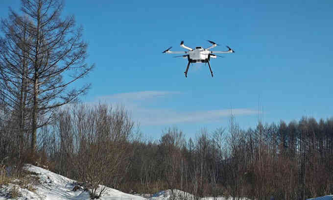 Drone hydro tầm hoạt động 100 km đầu tiên trên thế giới