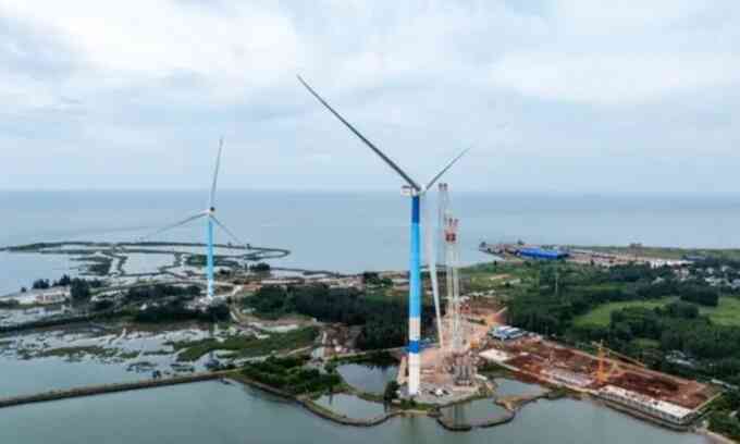 Turbine gió ngoài khơi công suất lớn nhất thế giới