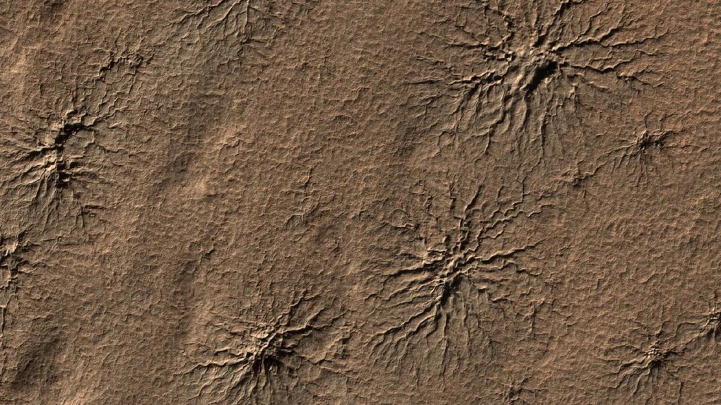 NASA giải mã bí ẩn "nhện Sao Hỏa"