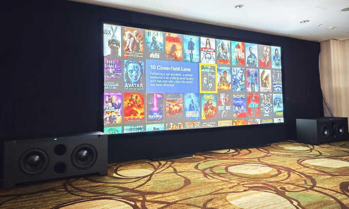 Phòng phim tại gia 12 tỷ đồng tại P.H.E Show 2025