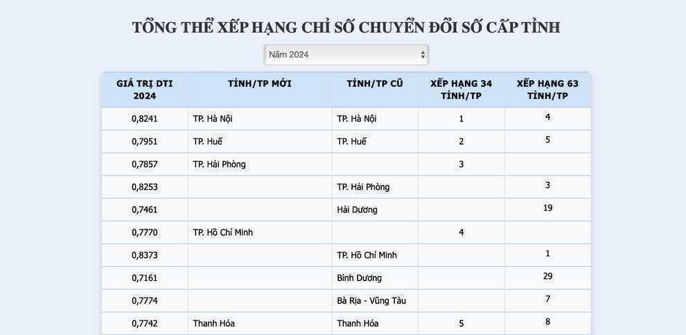 Hà Nội dẫn đầu cả nước về chỉ số chuyển đổi số - 1