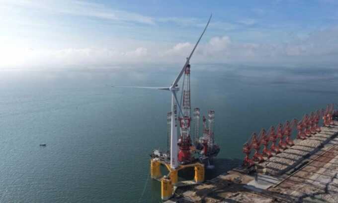 Turbine gió nổi lớn nhất thế giới