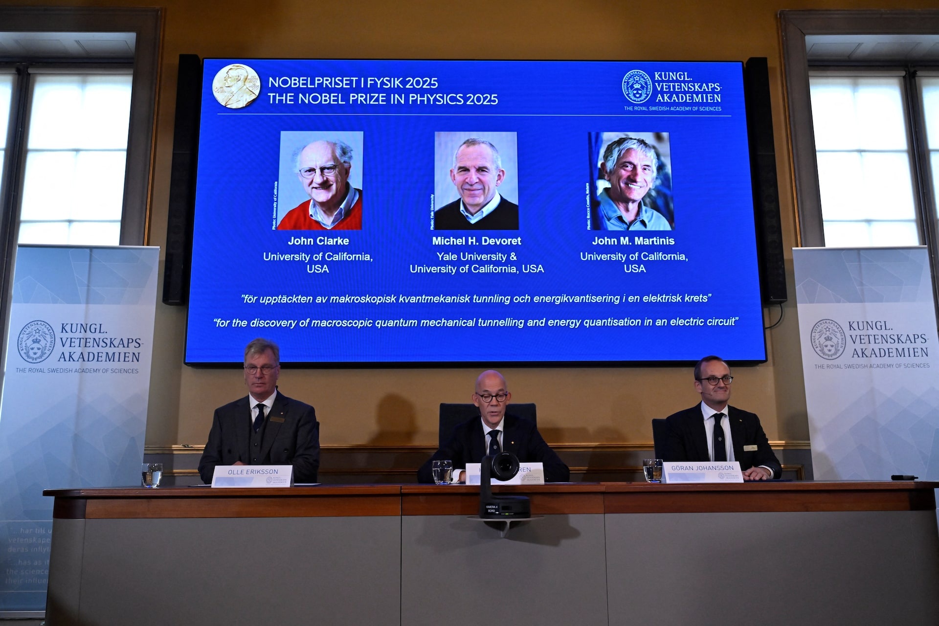 Nobel Vật lý 2025 vinh danh nhà khoa học mở đường kỷ nguyên lượng tử